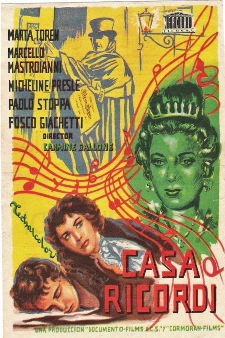 Casa Ricordi (1954) TMDB poster