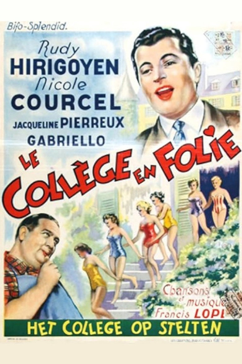 Le collège en folie (1954) TMDB poster
