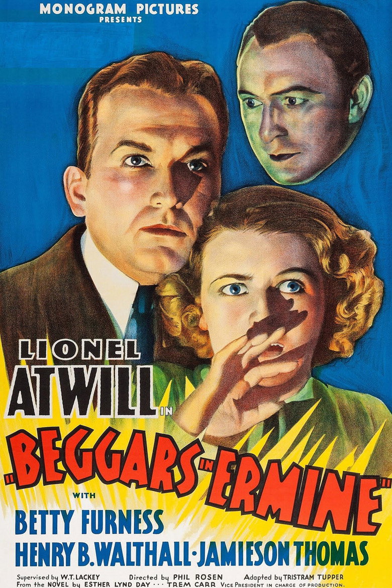 Beggars in Ermine (1934) TMDB poster