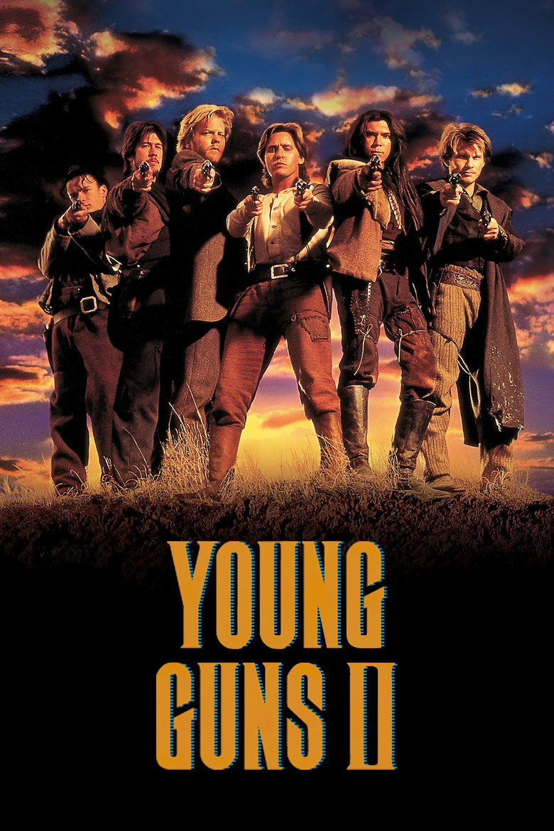 Молоді стрілки II / Young Guns II (1990) TMDB poster