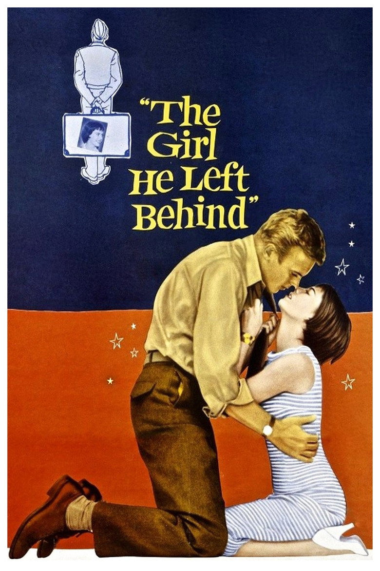 The Girl He Left Behind (1956) TMDB poster
