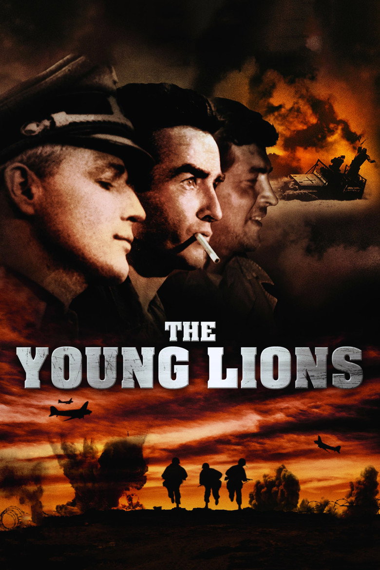 The Young Lions (1958) TMDB poster