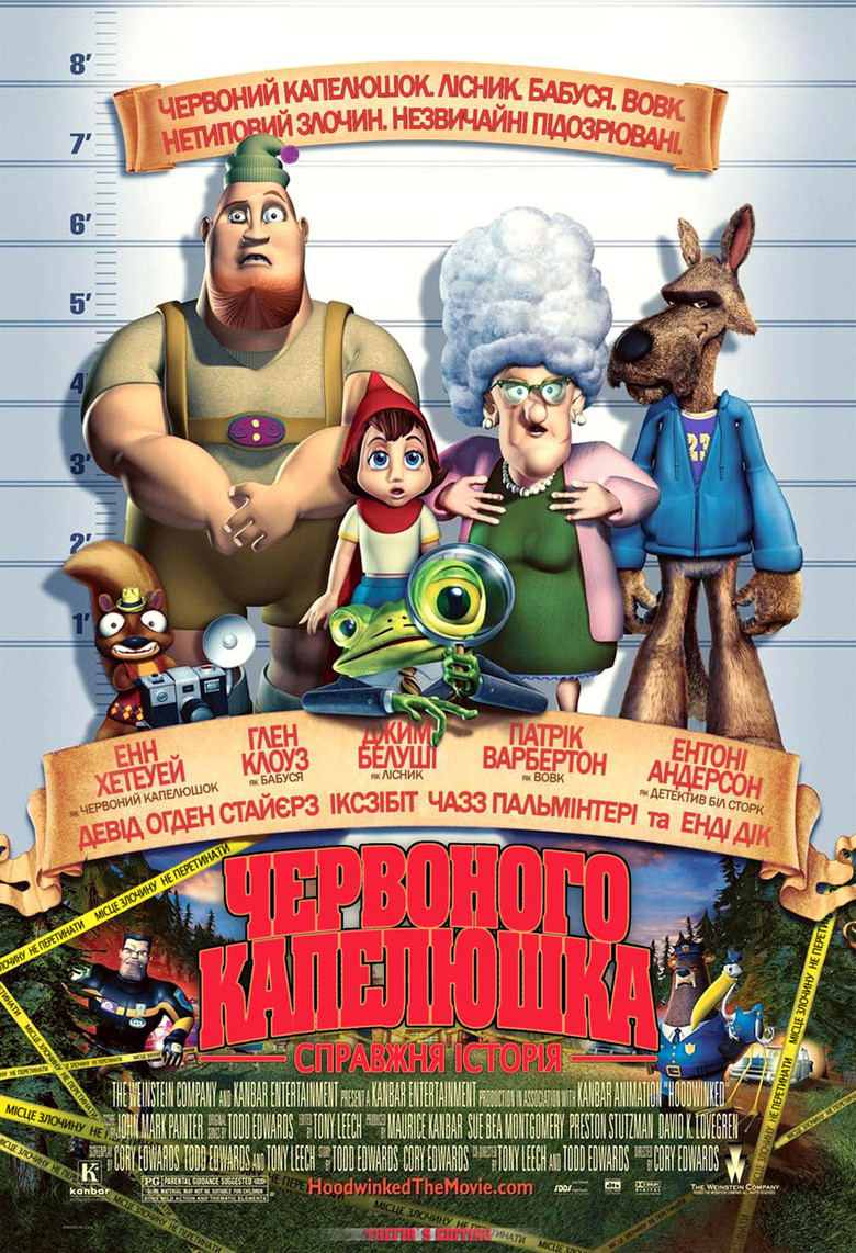 Правдива історія Червоного капелюшка / Hoodwinked! (2005) TMDB poster
