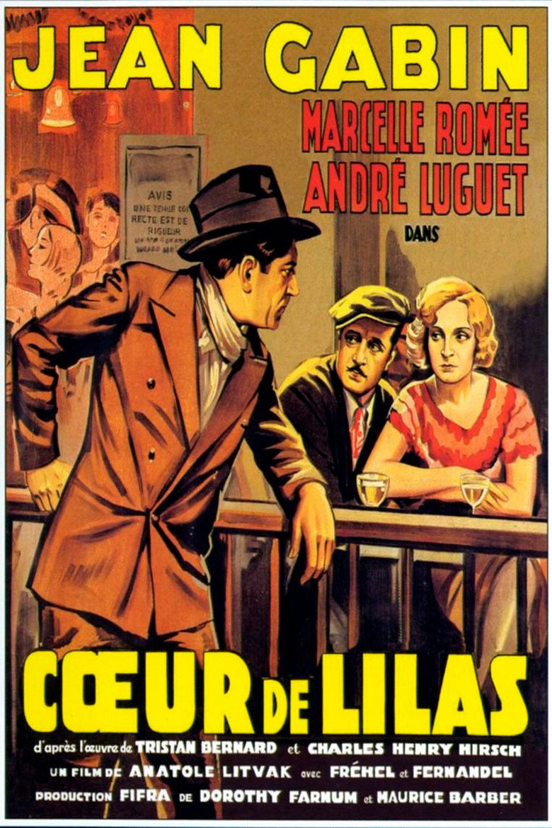 Cœur de Lilas (1932) TMDB poster