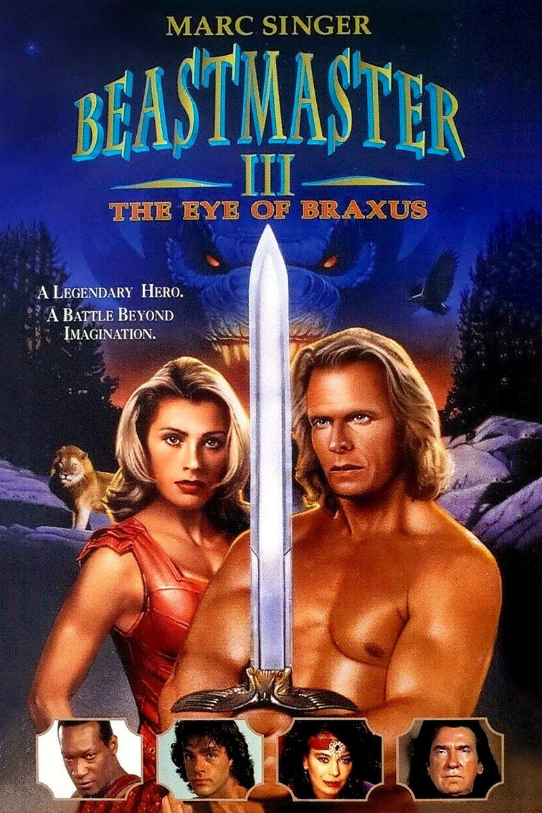 Beastmaster III: The Eye of Braxus (1996) TMDB poster