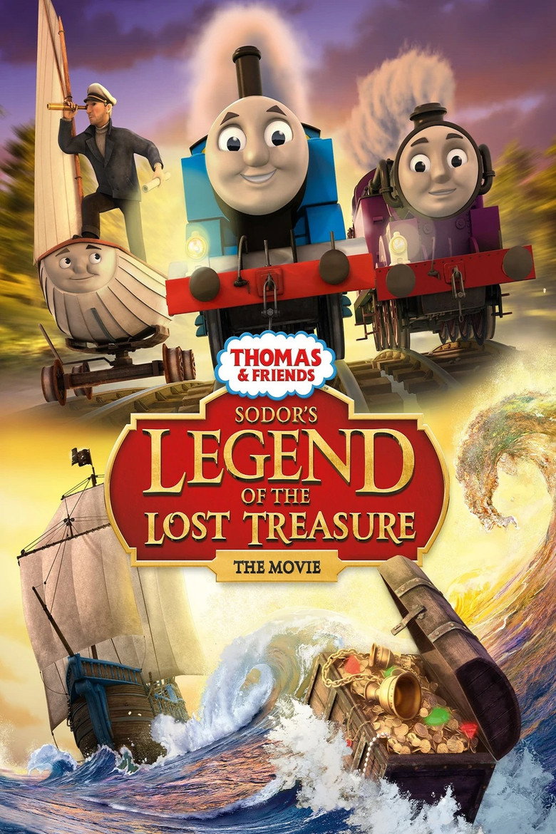 Томас і друзі: Легенда Содора про загублені скарби / Thomas & Friends: Sodor's Legend of the Lost Treasure: The Movie (2015) TMDB poster