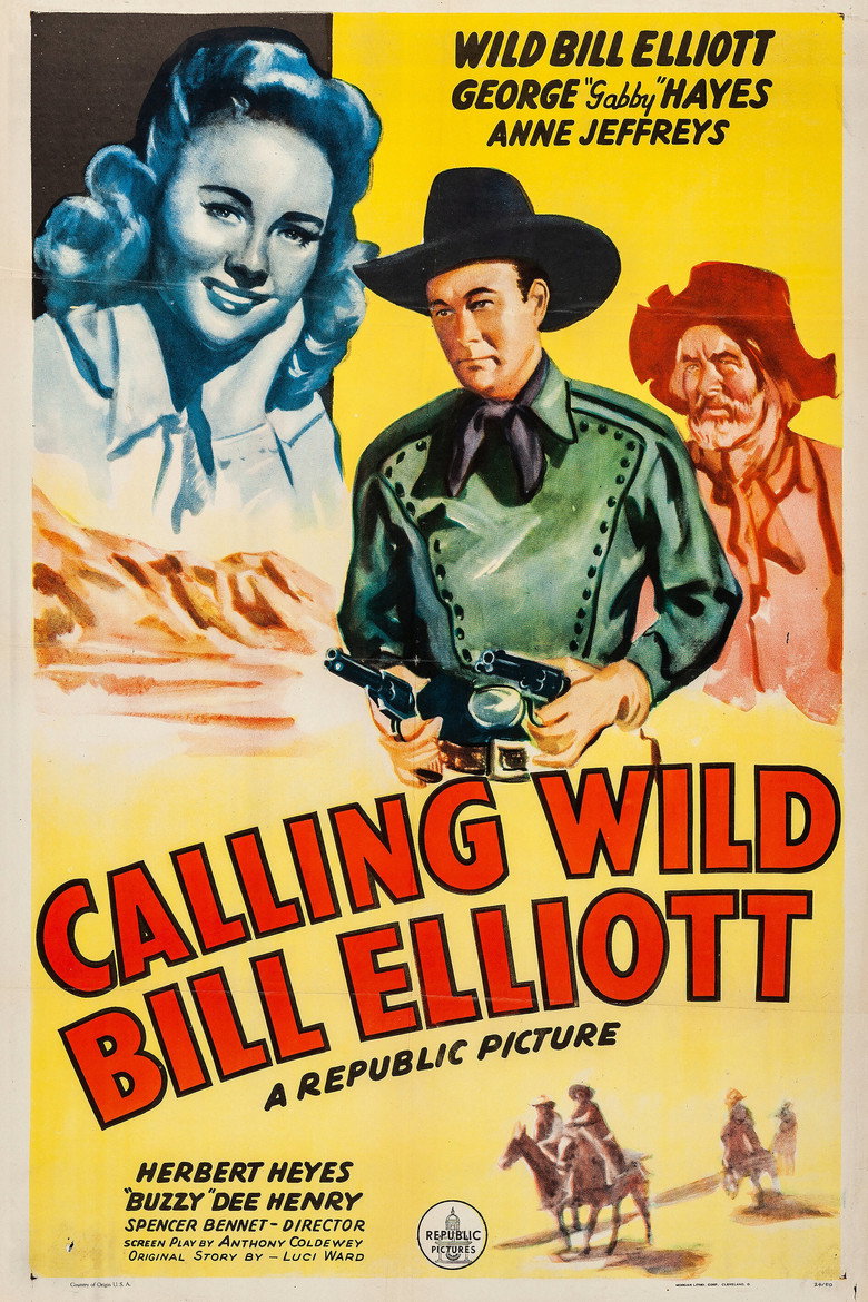 Calling Wild Bill Elliott (1943) TMDB poster