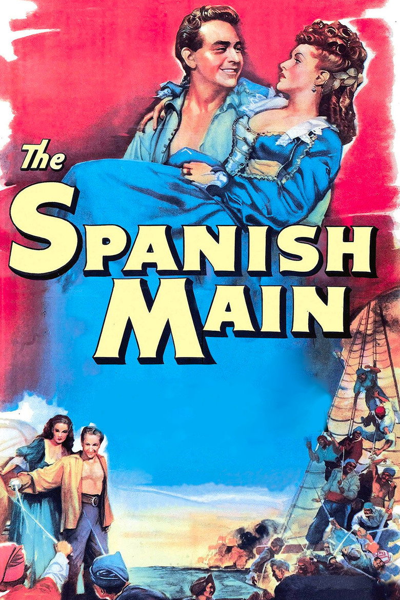 The Spanish Main (1945) TMDB poster