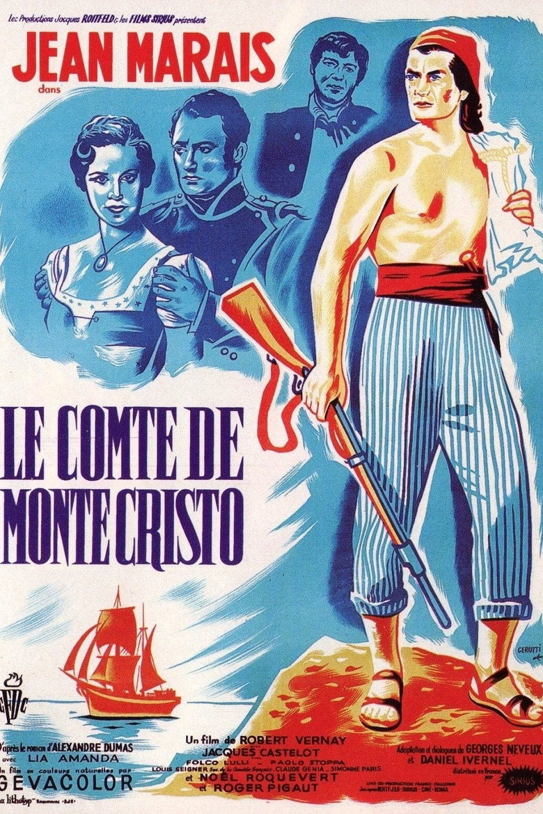 Граф Монте-Крісто / Le Comte de Monte-Cristo (1954) TMDB poster