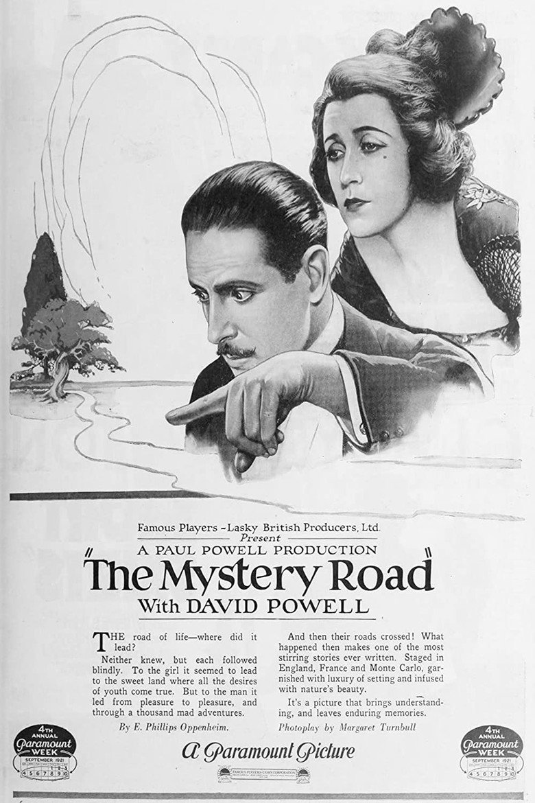 The Mystery Road (1921) TMDB poster