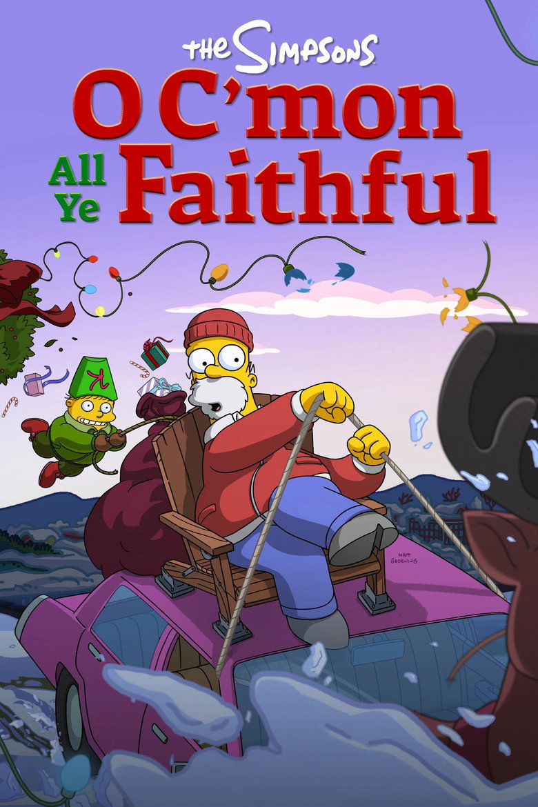 Сімпсони: О, всі вірні, прийдіть / The Simpsons: O C'mon All Ye Faithful (2024) TMDB poster