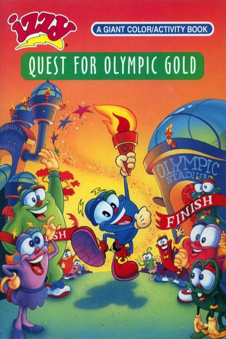 Izzy's Quest For Olympic Gold (1995) TMDB poster