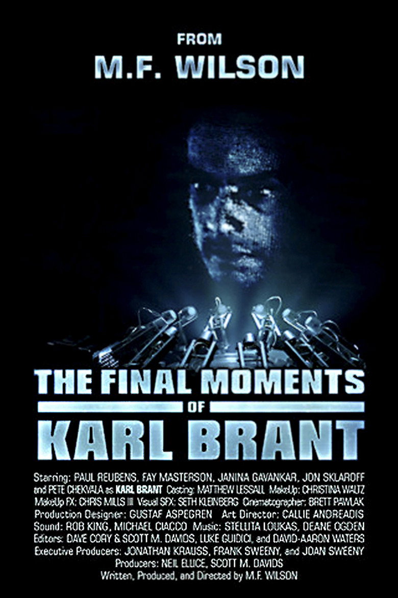The Final Moments of Karl Brant (2013) TMDB poster