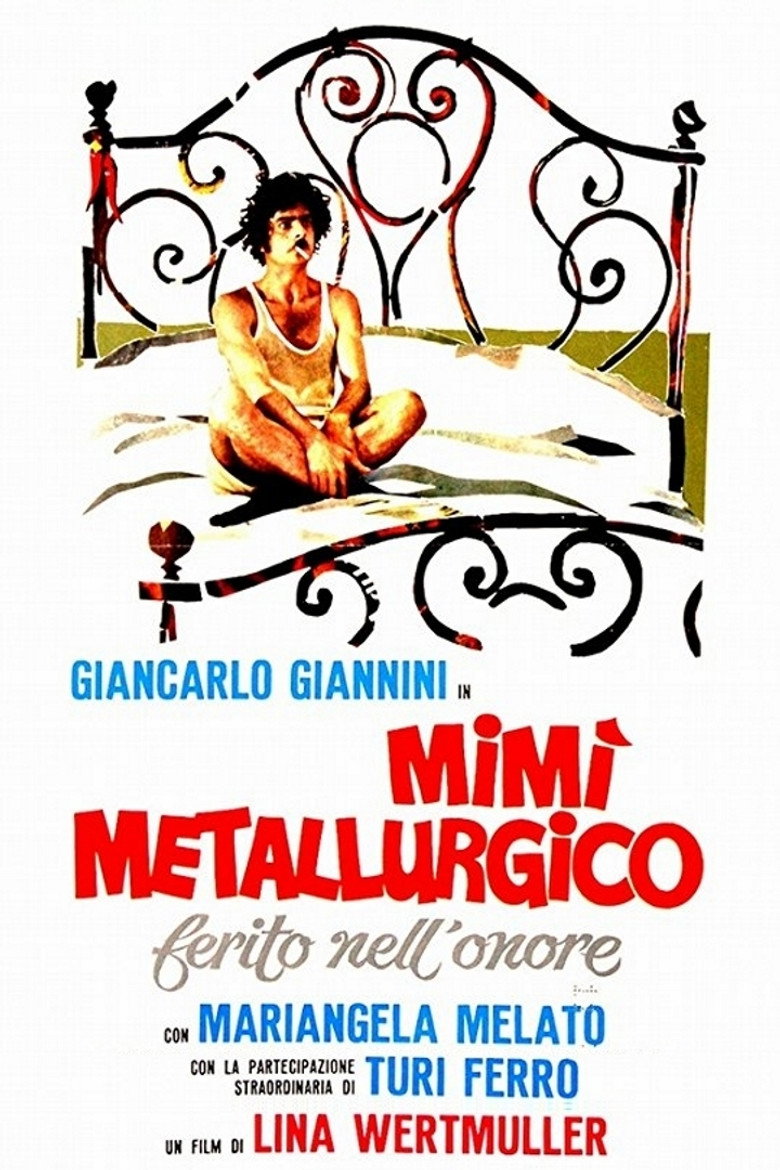 Mimì metallurgico ferito nell'onore (1972) TMDB poster