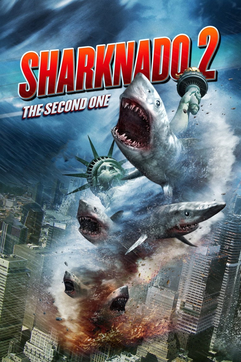 Акулячий торнадо 2: Другий за рахунком / Sharknado 2: The Second One (2014) TMDB poster