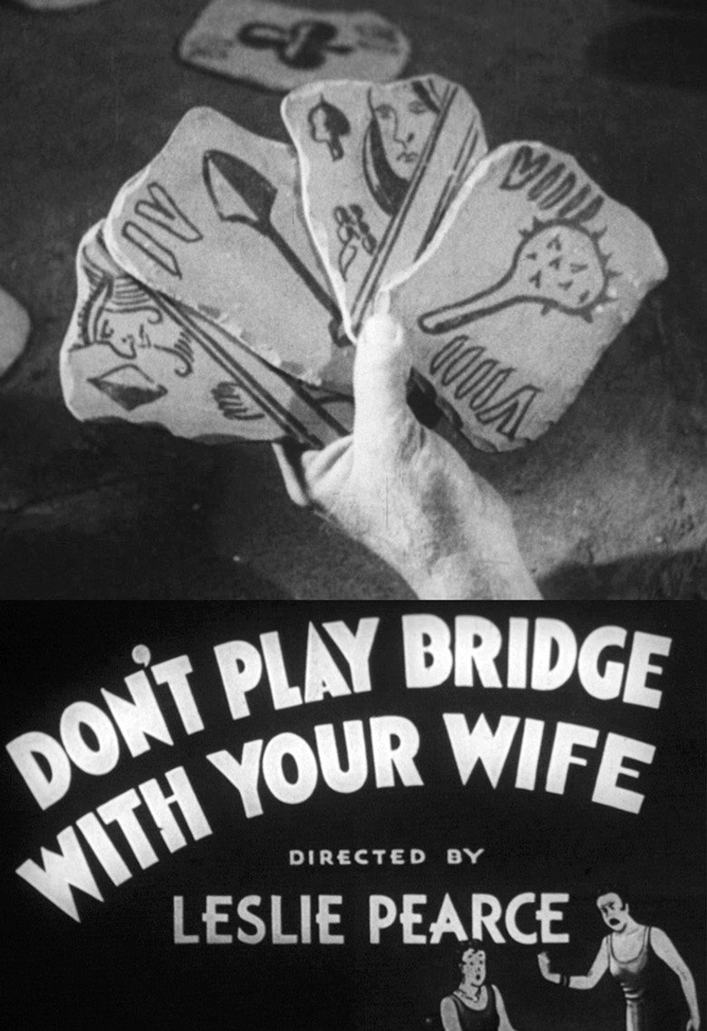 Don't Play Bridge With Your Wife (1933) TMDB poster