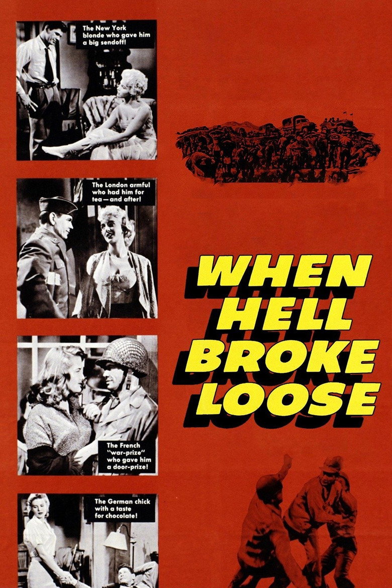When Hell Broke Loose (1958) TMDB poster