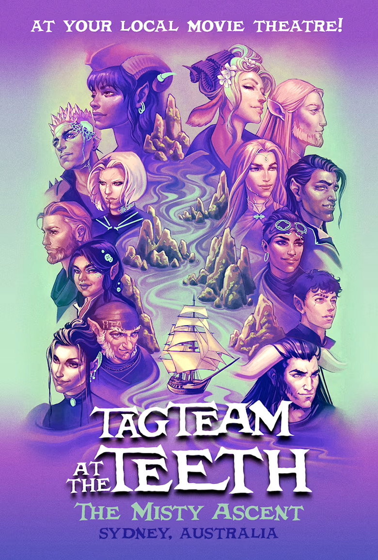 Critical Role Live: Tag Team at the Teeth – The Misty Ascent (2025) TMDB poster