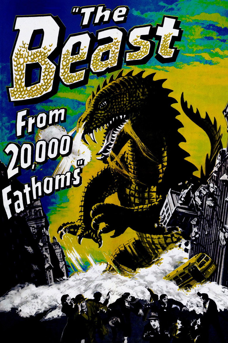 The Beast from 20,000 Fathoms (1953) TMDB poster