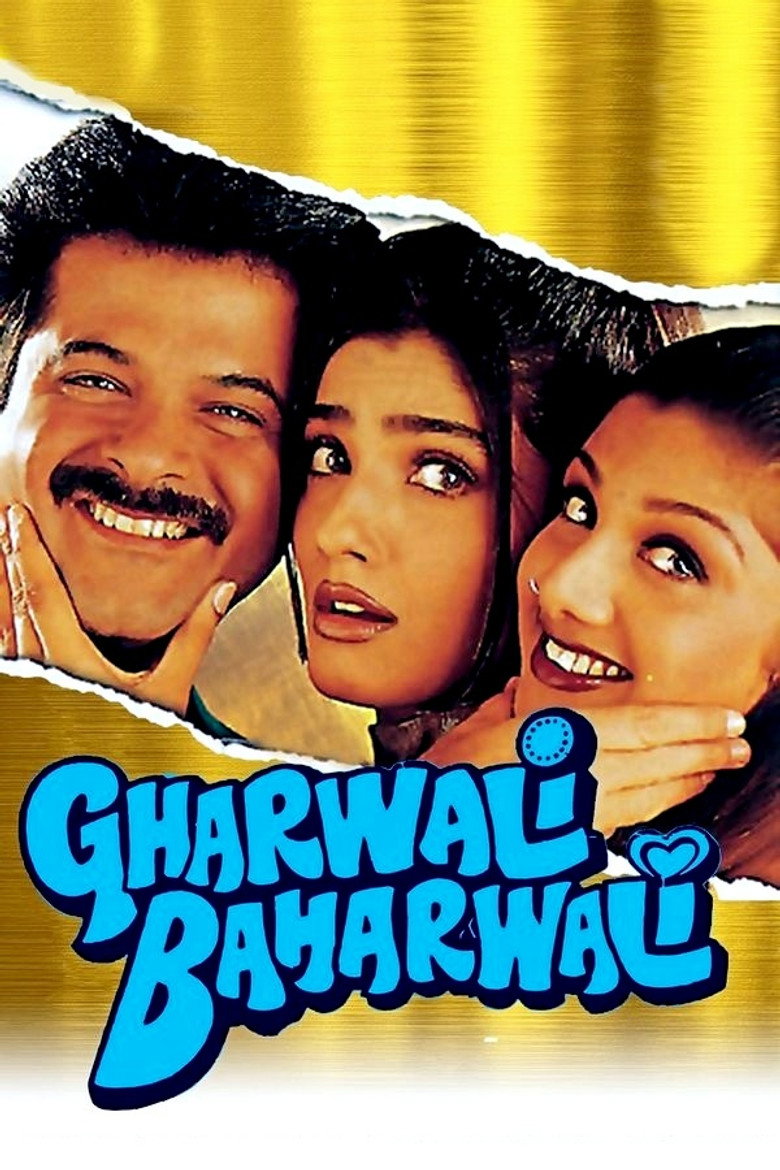 Gharwali Baharwali (1998) TMDB poster