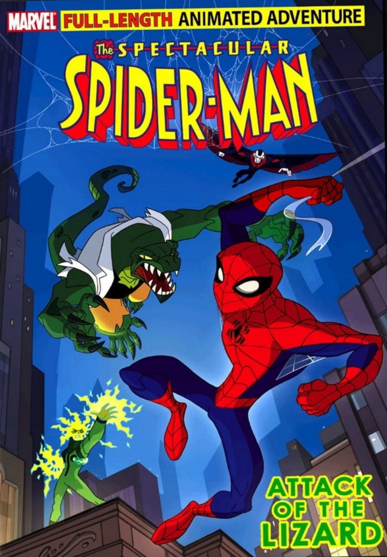 The Spectacular Spider-Man: Attack of the Lizard (2008) TMDB poster