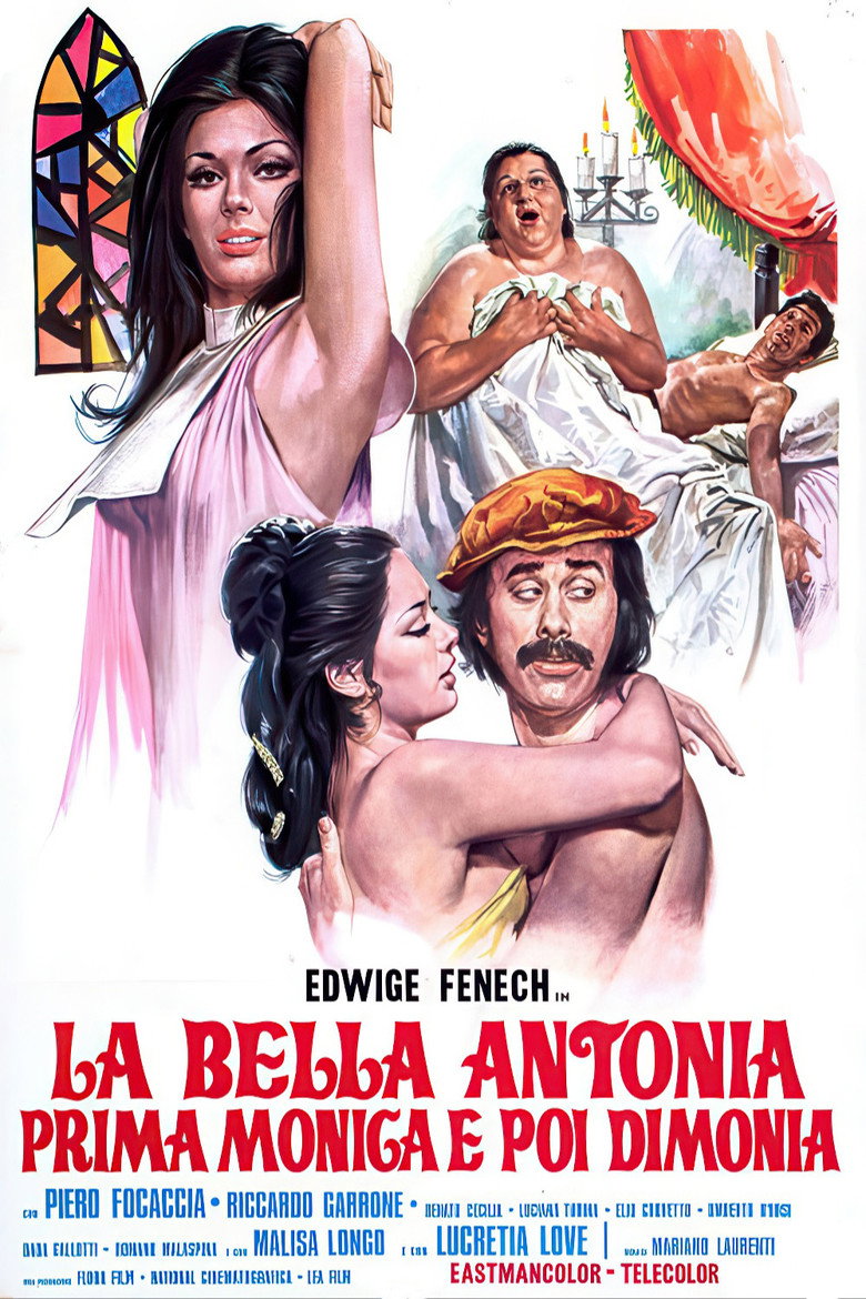 Чудова Антонія, спочатку черниця, а після фурія / La bella Antonia, prima Monica e poi Dimonia (1972) TMDB poster