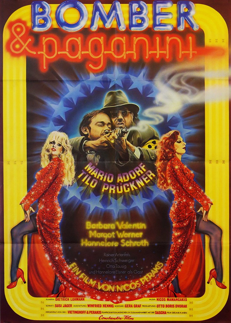 Bomber & Paganini (1976) TMDB poster