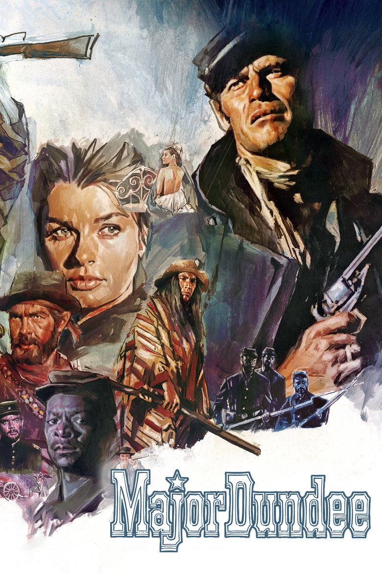 Майор Данді / Major Dundee (1965) TMDB poster