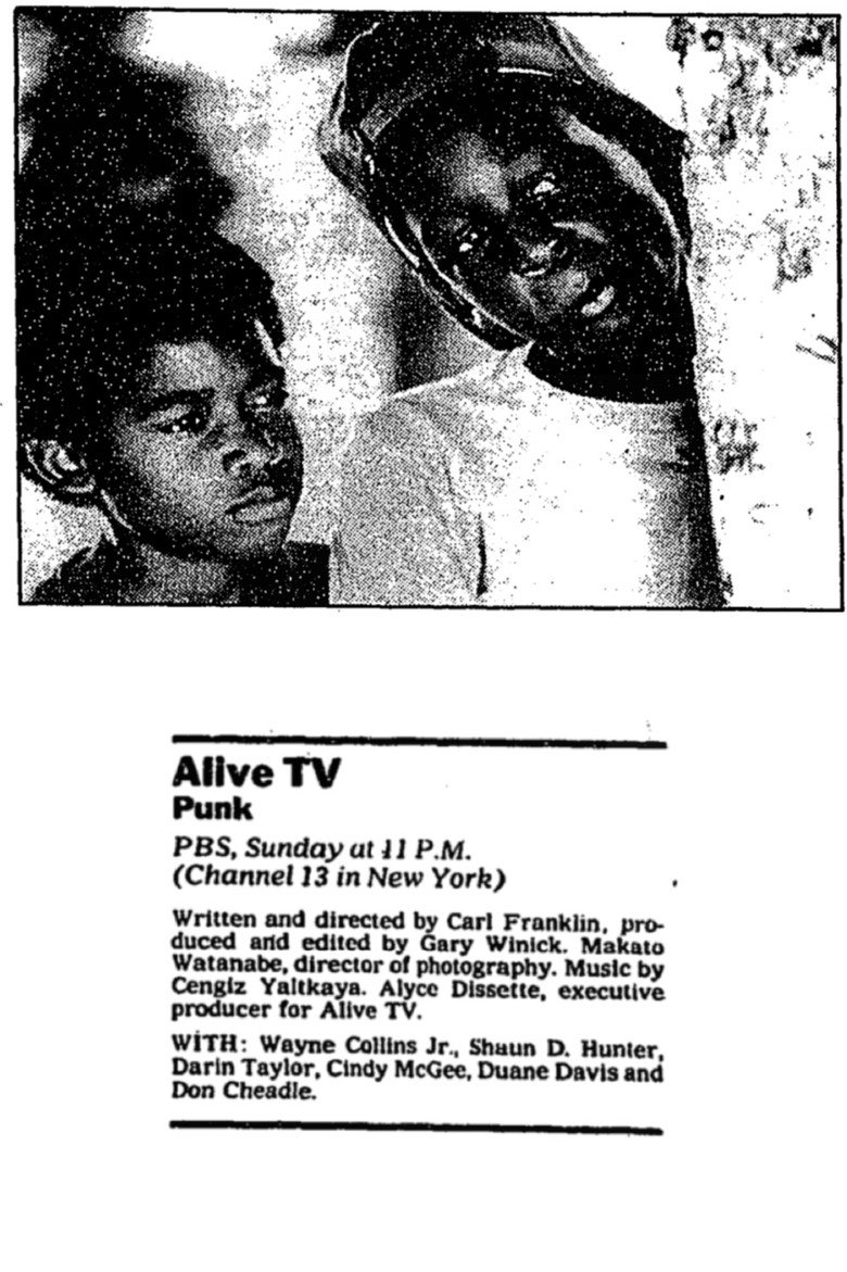 Punk (1986) TMDB poster