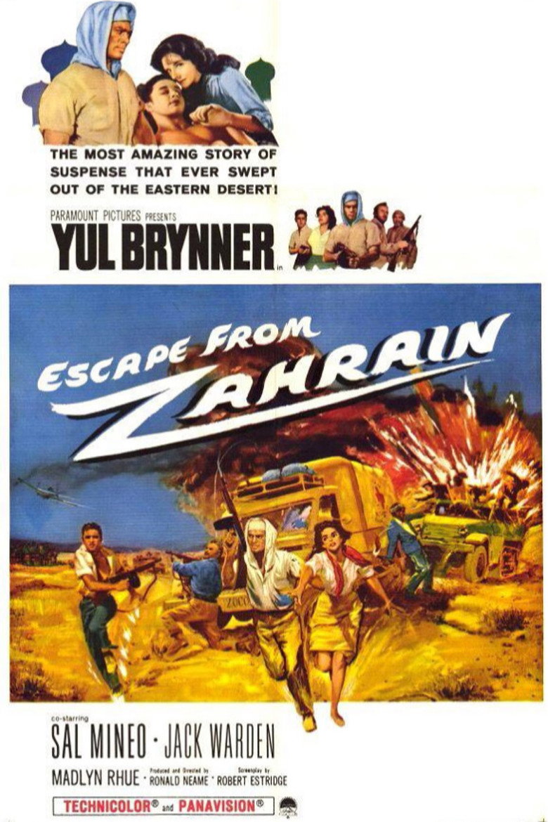 Escape from Zahrain (1962) TMDB poster