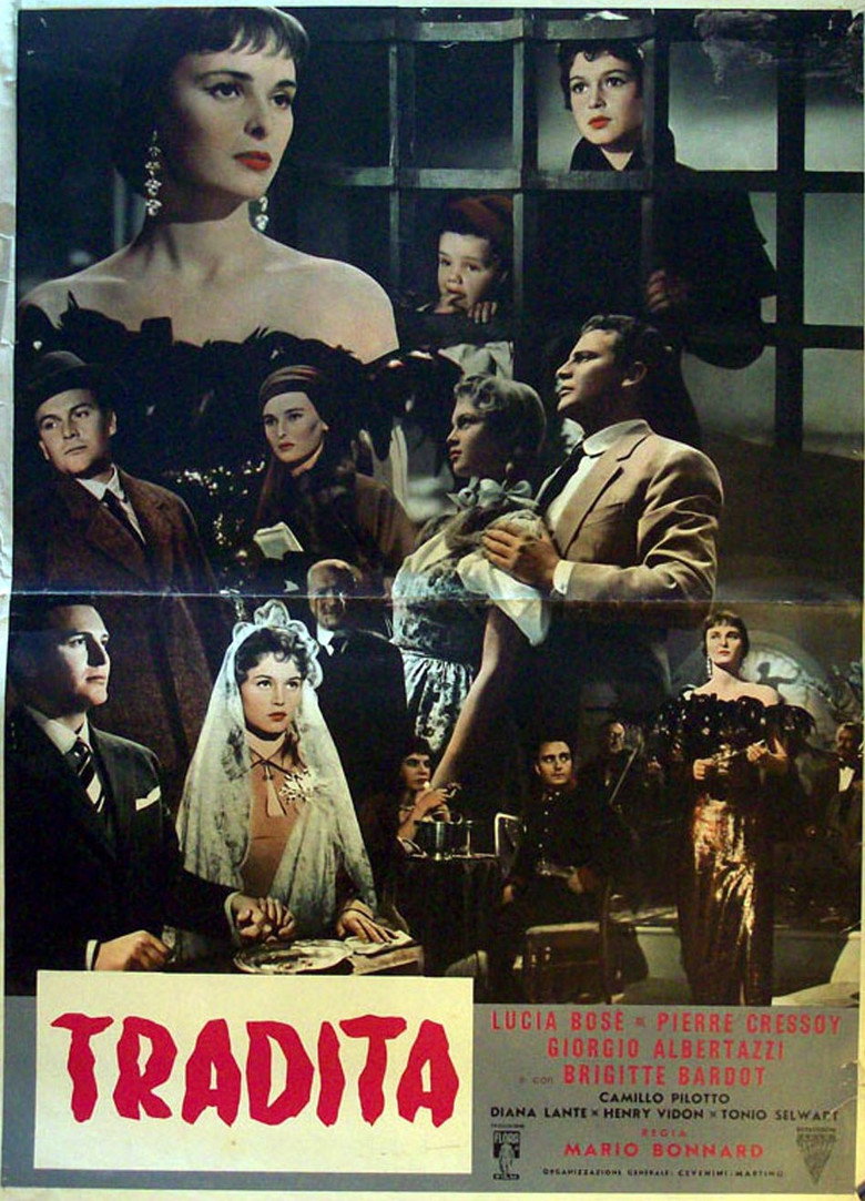 Tradita (1954) TMDB poster