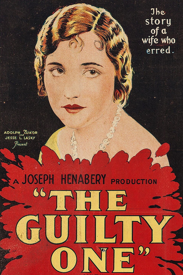 The Guilty One (1924) TMDB poster