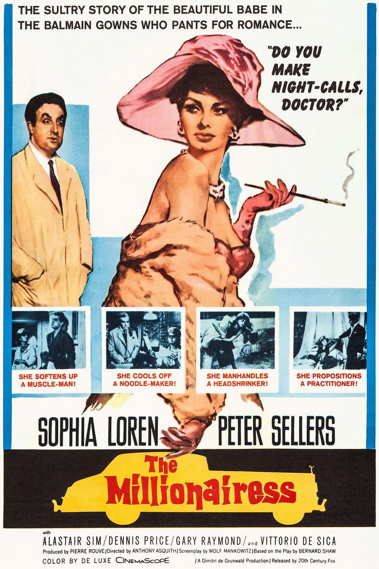 The Millionairess (1960) TMDB poster