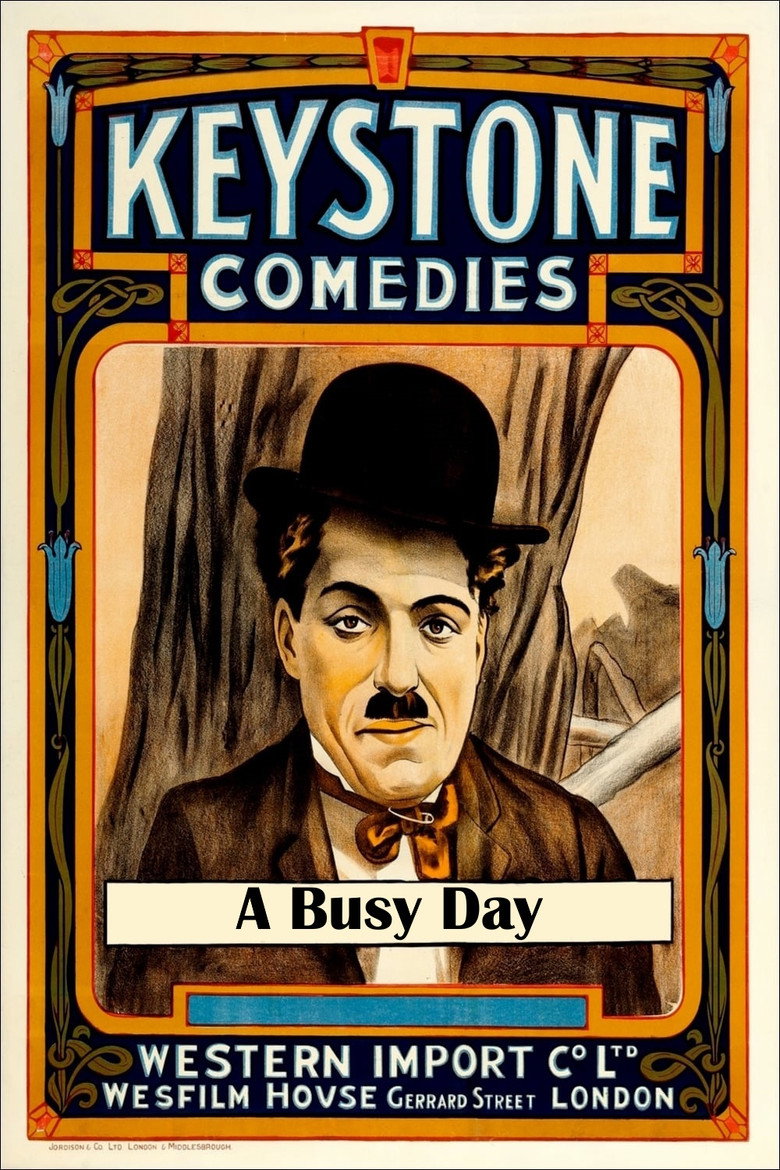 Діловий день / A Busy Day (1914) TMDB poster