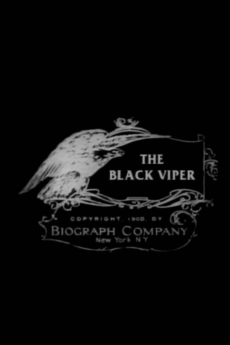 The Black Viper (1908) TMDB poster