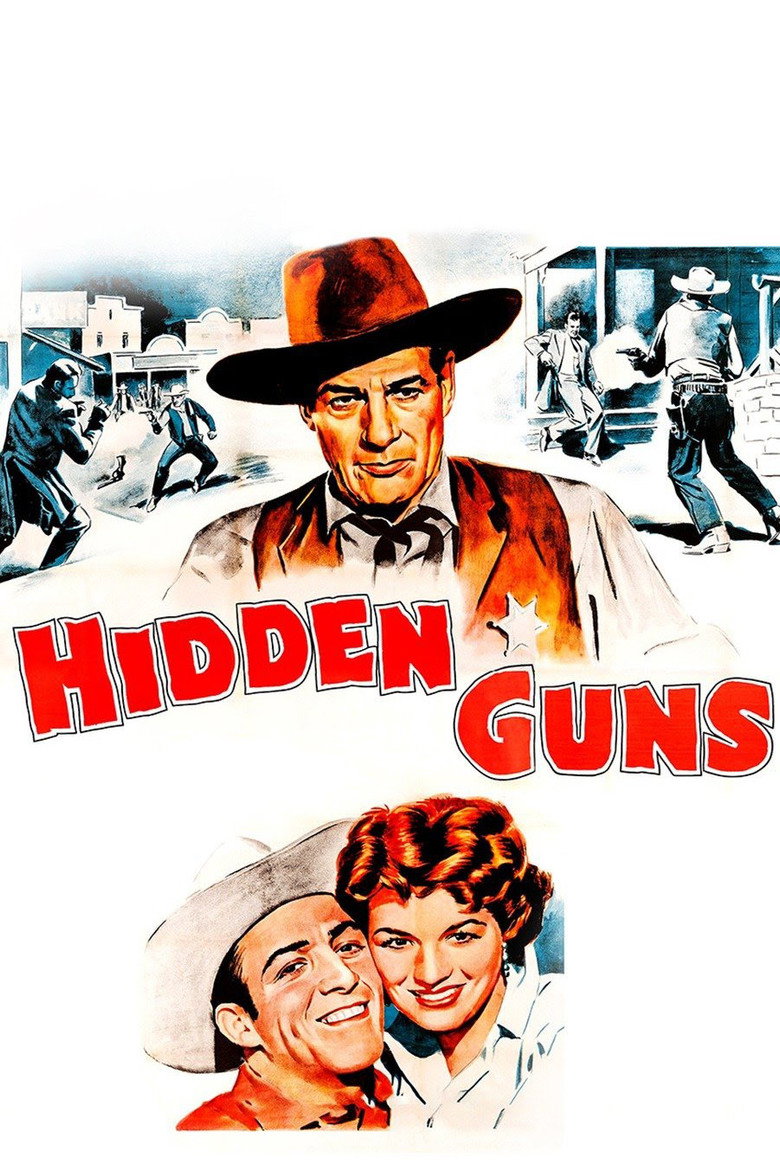 Hidden Guns (1956) TMDB poster