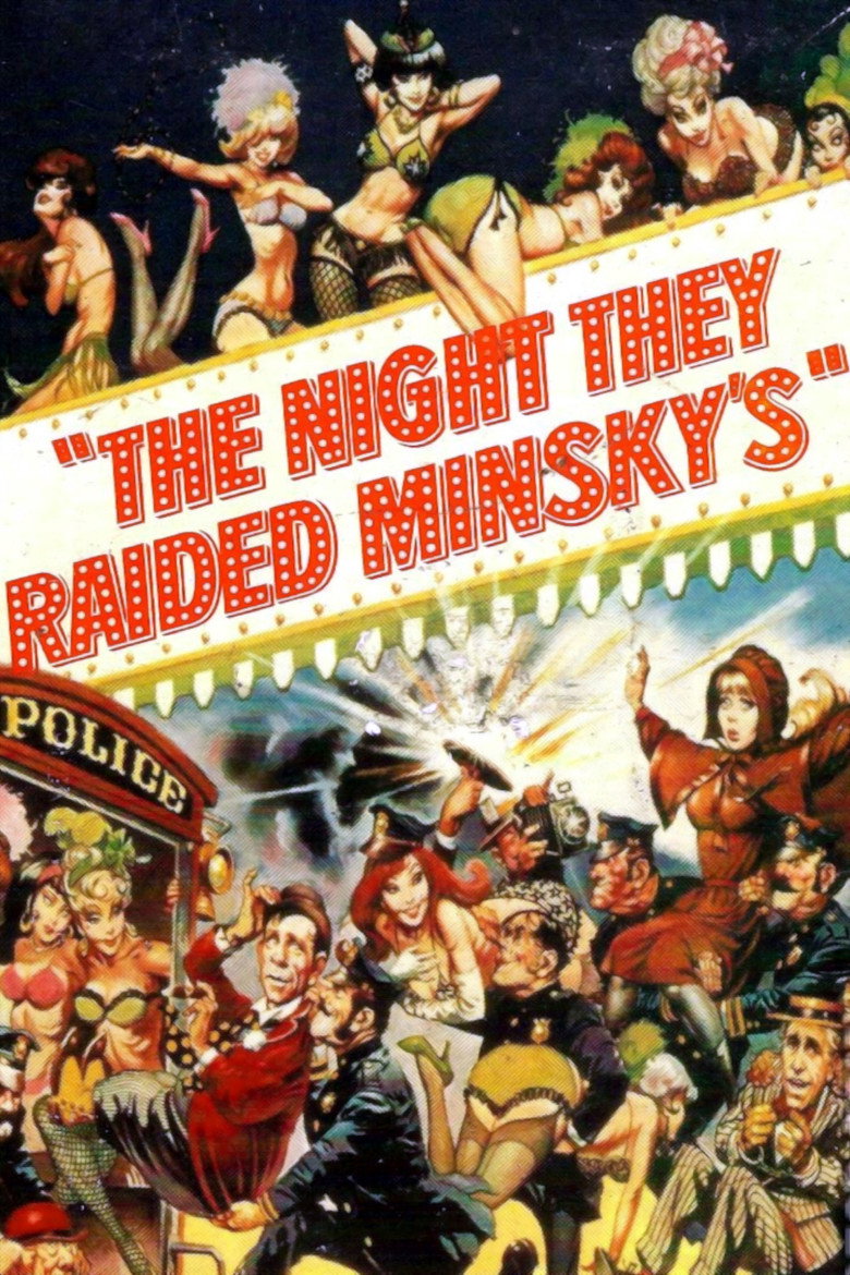 Нічна поліцейська облава у кабаре Мінскі / The Night They Raided Minsky's (1968) TMDB poster