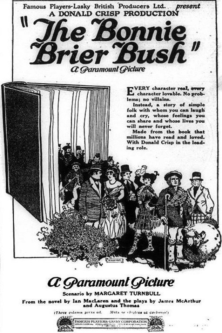 The Bonnie Brier Bush (1921) TMDB poster