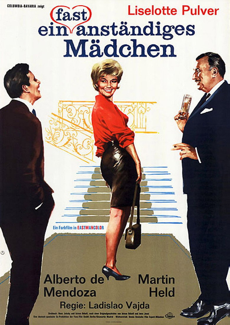 Ein fast anständiges Mädchen (1963) TMDB poster