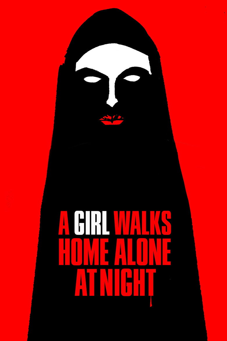 A Girl Walks Home Alone at Night (2014) TMDB poster