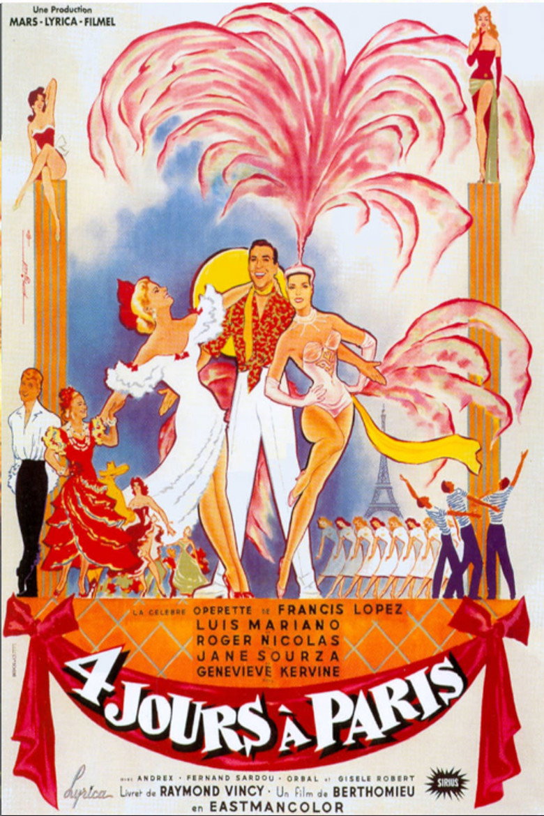 Quatre jours à Paris (1955) TMDB poster