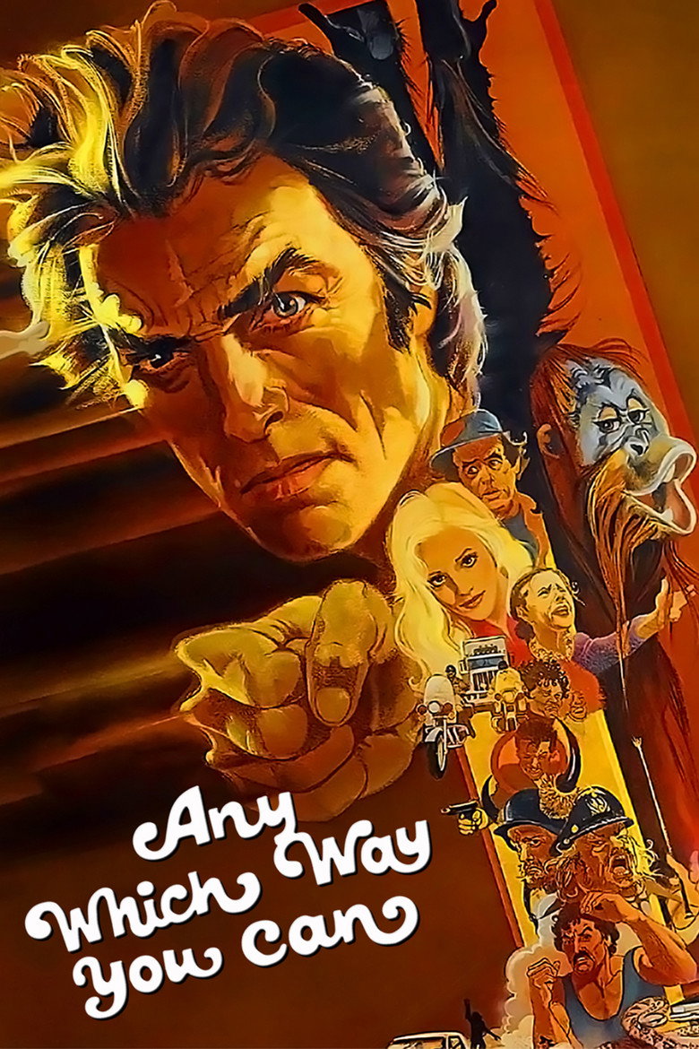 Як тільки зможеш / Any Which Way You Can (1980) TMDB poster