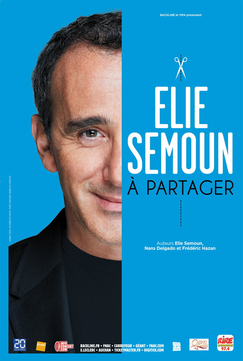 Elie Semoun - À partager (2017) TMDB poster