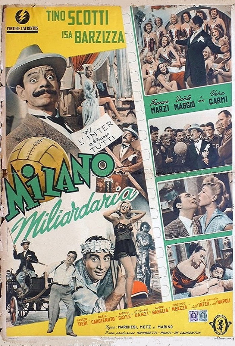 Milano miliardaria (1951) TMDB poster