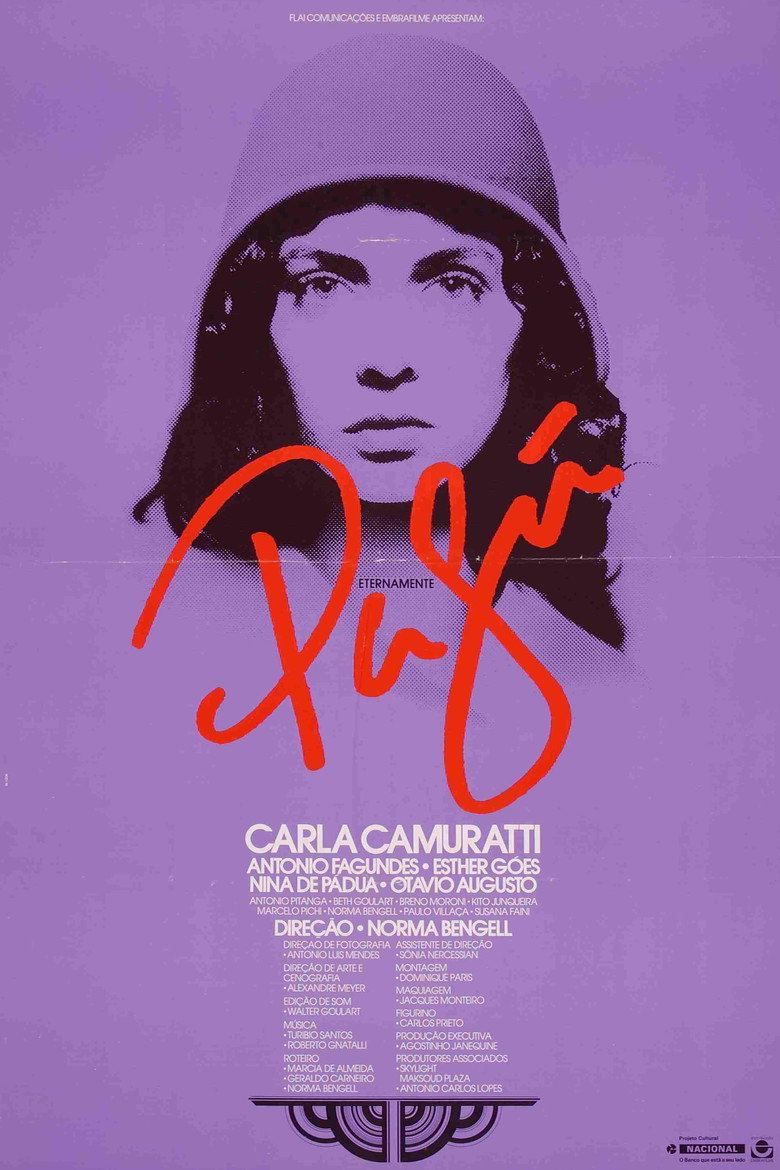 Eternamente Pagu (1987) TMDB poster