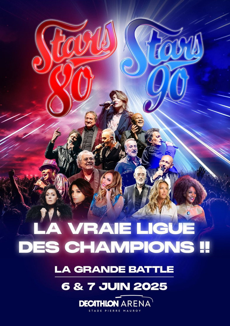 Stars 80 vs Stars 90, la grande battle (2025) TMDB poster