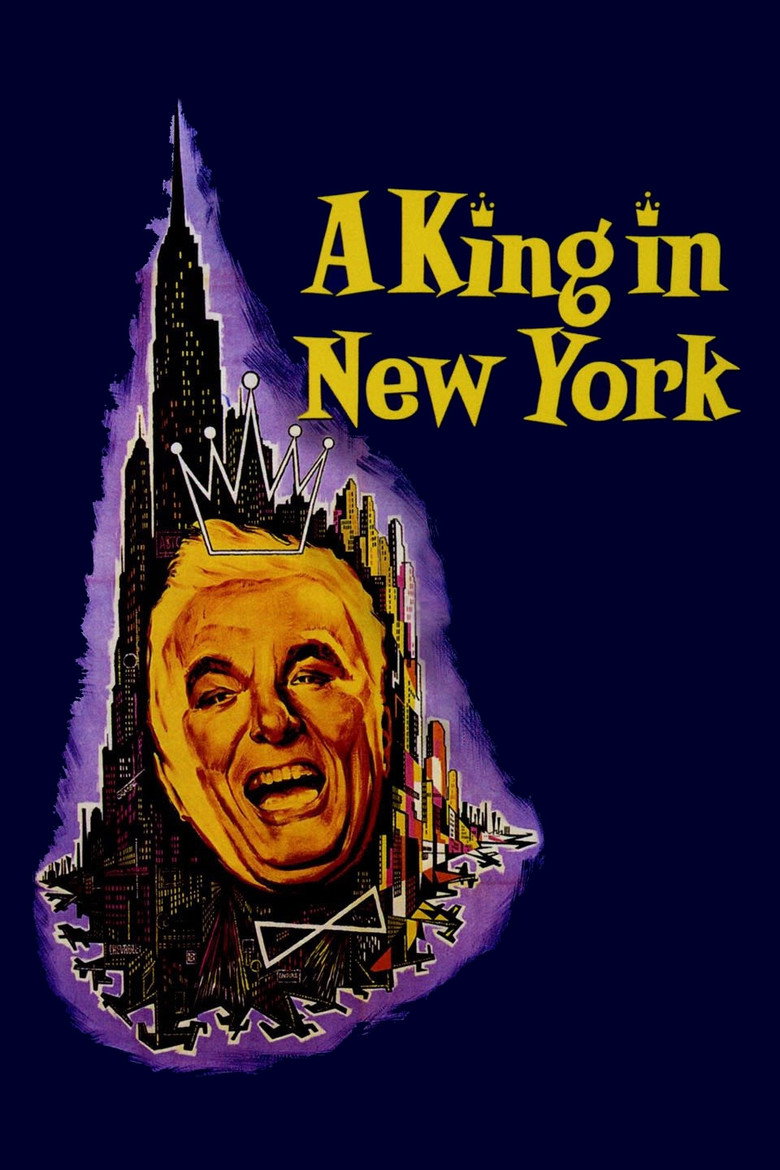 Король у Нью-Йорку / A King in New York (1957) TMDB poster