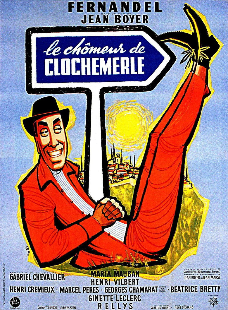 Le Chômeur de Clochemerle (1957) TMDB poster