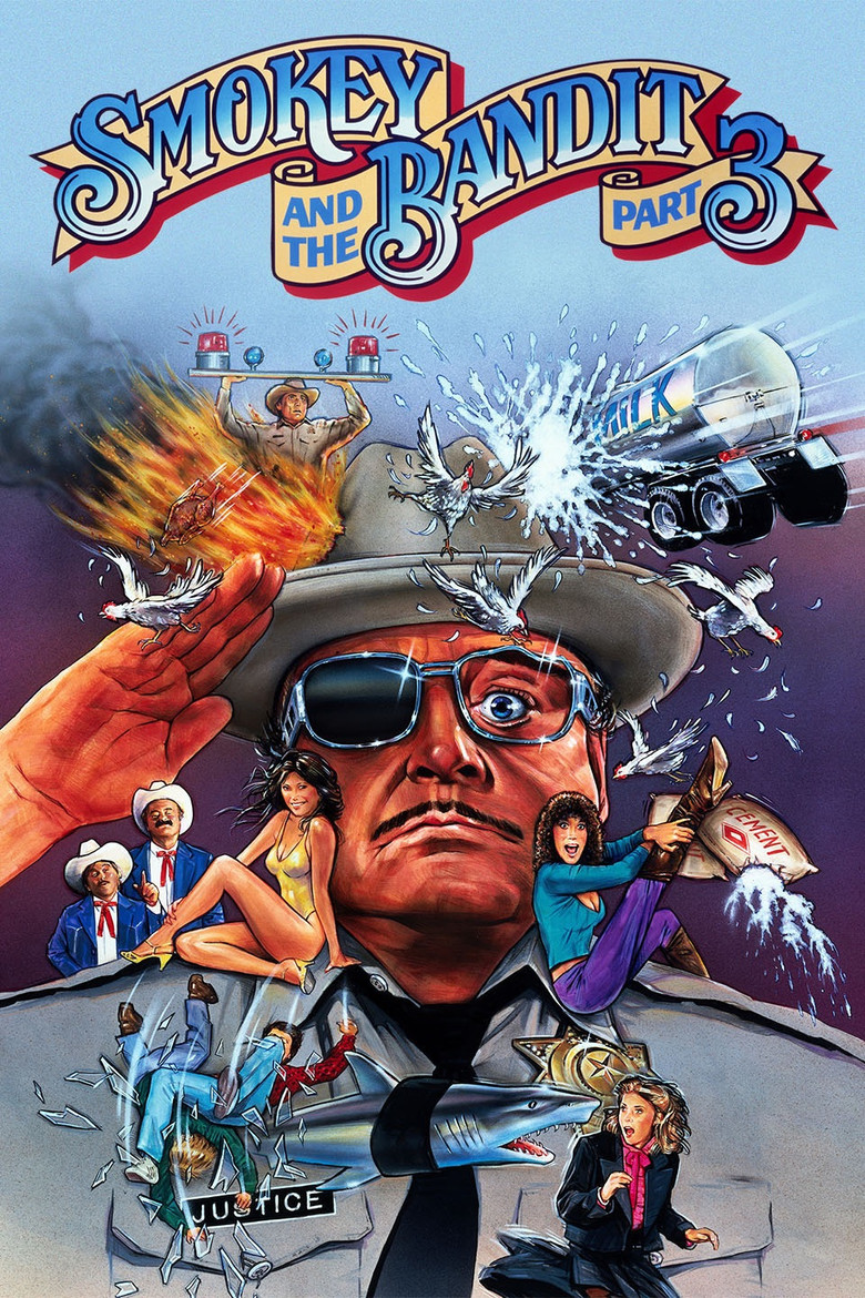 Смокі та Бандит 3 / Smokey and the Bandit Part 3 (1983) TMDB poster
