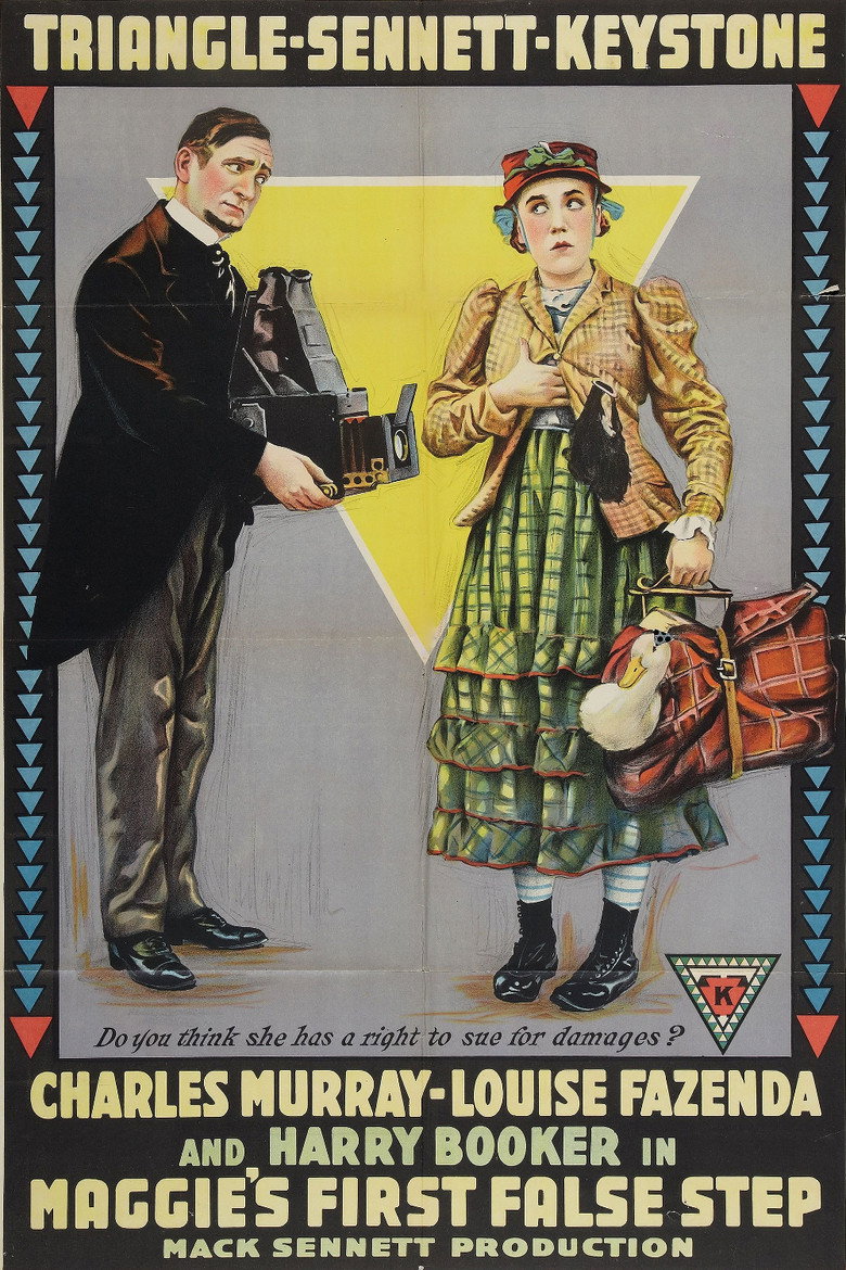 Maggie's First False Step (1917) TMDB poster